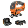 RIDGID 18V Cordless Jig Saw Kit with 2.0 Ah Lithium-Ion Battery and Charger