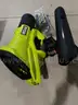 RYOBI 40V 120 MPH 550 CFM Cordless Battery Leaf Blower With 4.0 Ah Battery and Charger