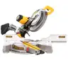 DeWalt 15 Amp Corded 12&#x22; Double Bevel Sliding Compound Miter Saw, XPS technology Blade Wrench, Material Clamp