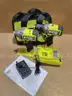 ONE HP 18V Brushless Cordless 2-Tool Combo Kit with (2) 2.0 Ah Batteries Charger and Bag