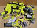 ONE 18V Cordless 6-Tool Combo Kit with 1.5 Ah Battery 4.0 Ah Battery and Charger