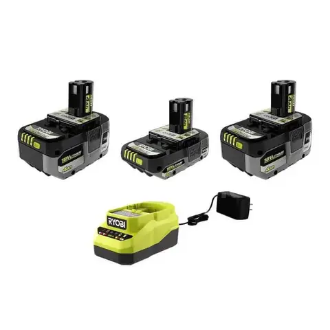 RYOBI ONE 18V Lithium-Ion HIGH PERFORMANCE Starter Kit