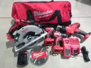 M18 18-Volt Lithium-Ion Brushless Cordless Combo Kit (4-Tool) with 2-Batteries 1-Charger and Tool Bag