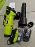 40V HP Brushless Whisper Series 190 MPH 730 CFM Cordless Battery Jet Fan Leaf Blower with (2) 4.0 Ah Batteries &#x26; Charge