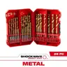 Milwaukee 29-Piece SHOCKWAVE Impact Duty Titanium Drill Bit Set