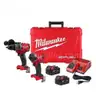 M18 FUEL 18V Lithium-Ion Brushless Cordless Hammer Drill and Impact Driver Combo Kit (2-Tool) with 2 Batteries