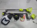 RYOBI 40V HP Brushless 16&#x22; Cordless Carbon Fiber Shaft Attachment Capable String Trimmer, 4.0 Ah Battery