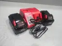 M18 18-Volt Lithium-Ion High Output Starter Kit with Two 6.0 Ah Battery and Charger