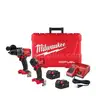 M18 FUEL 18V Lithium-Ion Brushless Cordless Hammer Drill and Impact Driver Combo Kit