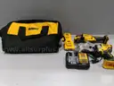 DeWalt ATOMIC 20-Volt Lithium-Ion Cordless Brushless Combo Kit (4-Tool), 2.0Ah Batteries Charger and Bag