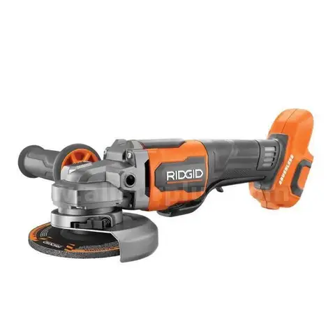 RIDGID 18V Brushless Cordless 4-1/2" Paddle Switch Angle Grinder (Tool Only)