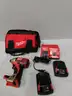 Milwaukee M18 18V Lithium-Ion Cordless Drill Driver/Impact Driver Combo Kit, 1.5Ah Batteries