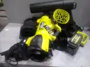 RYOBI 40V HP Brushless 100 MPH 600 CFM Cordless Leaf Blower/Mulcher/Vacuum, 4.0Ah Batteries and Charger