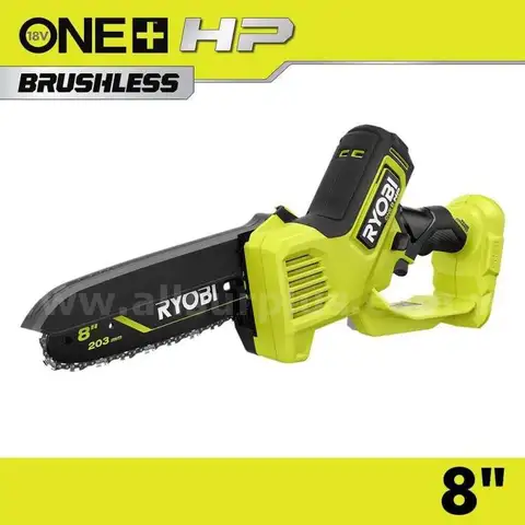 ONE HP 18V Brushless 8 in. Battery Compact Pruning Mini Chainsaw (Tool Only)