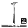 Stiletto 15 oz. TiBone Milled Face with Curved Handle Hammer