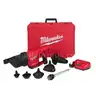 Milwaukee M12 12-Volt Lithium-Ion Cordless Drain Cleaning Airsnake Air Gun Kit, 2.0Ah Battery Toilet Attachments