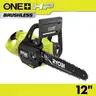 ONE HP 18V Brushless Whisper Series 12 in. Battery Chainsaw (Tool Only)