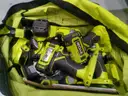RYOBI ONE 18V Cordless 6-Tool Combo Kit, 1.5 Ah Battery 4.0 Ah Battery and Charger