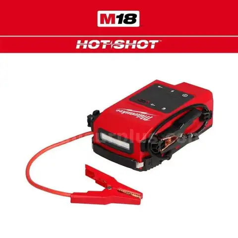 Milwaukee M18 18V Lithium-Ion Cordless 2000 Peak Amp HOTSHOT Jump Starter (Tool-Only)