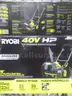 RYOBI 40V HP Brushless 18" Single-Stage Cordless Electric Auger Propelled Snow Blower, 8.0Ah Battery