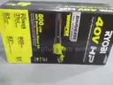 RYOBI 40V HP Brushless Whisper Series 180 MPH 800 CFM Cordless Battery Leaf Blower, 8.0Ah Battery
