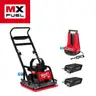 Milwaukee MX FUEL Lithium-Ion 20" Plate Compactor Kit, FORGE HD12.0 Batteries and (1) MX FUEL Super Charger