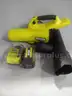 RYOBI 40V HP Brushless Whisper Series 180 MPH 800 CFM Cordless Battery Leaf Blower, 8.0Ah Battery