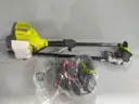RYOBI 25 cc 2-Stroke Attachment Capable Full Crank Straight Gas Shaft String Trimmer
