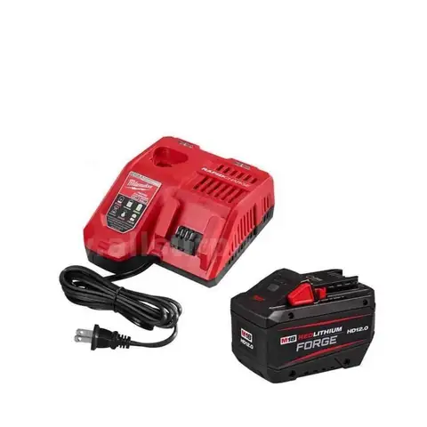 M18 18-Volt Lithium-Ion REDLITHIUM FORGE Starter Kit with 12. 0Ah Battery and Charger