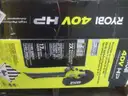 40V HP Brushless 100 MPH 600 CFM Cordless Leaf Blower/Mulcher/Vacuum with (2) 4.0 Ah Batteries and Charger