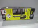 RYOBI 40V HP Brushless 100 MPH 600 CFM Cordless Leaf Blower/Mulcher/Vacuum, 4.0 Ah Batteries/Charger