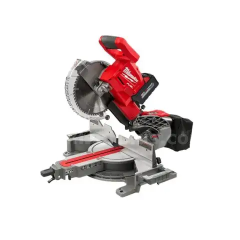 M18 FUEL 18V 10 in. Lithium-Ion Brushless Cordless Dual Bevel Sliding Compound Miter Saw Kit
