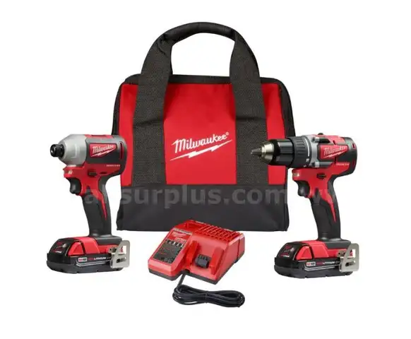 M18 18V Lithium-Ion Brushless Cordless Compact Drill/Impact Combo Kit