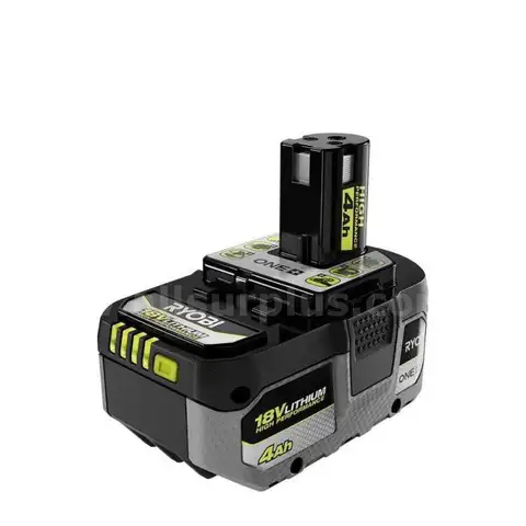 RYOBI ONE 18V 4.0 Ah Lithium-Ion HIGH PERFORMANCE Battery