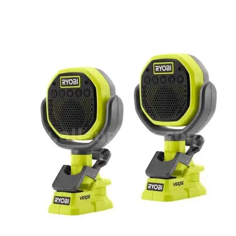 ONE+ 18V Cordless VERSE Clamp Speaker 2-Pack (Tools Only)