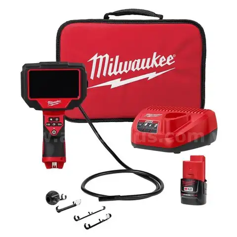 M12 12V Lithium-Ion Cordless M-SPECTOR 360-Degree 4 ft. Inspection Camera Kit