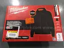 Milwaukee Men's Large M12 12-Volt Lithium-Ion Cordless Black Heated Jacket Hoodie Kit
