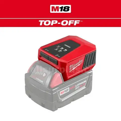 M18 18V Lithium-Ion TOP-OFF Charger & Power Supply (Tool-Only)