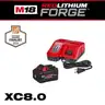 M18 18-Volt Lithium-Ion REDLITHIUM FORGE Starter Kit with 8.0Ah Battery and Rapid Charger