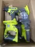 RYOBI ONE 18V Cordless 6-Tool Combo Kit, 1.5Ah Battery 4.0 Ah Battery and Charger