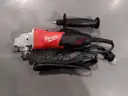 Milwaukee 7 Amp Corded 4-1/2" Small Angle Grinder with Sliding Lock-On Switch