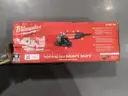 Milwaukee 7 Amp Corded 4-1/2" Small Angle Grinder with Sliding Lock-On Switch