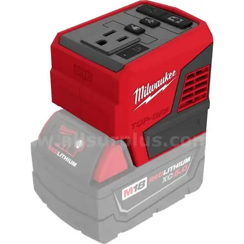 M18 18-Volt Lithium-Ion 175-Watt Powered Compact Inverter for M18 Batteries (Tool-Only)