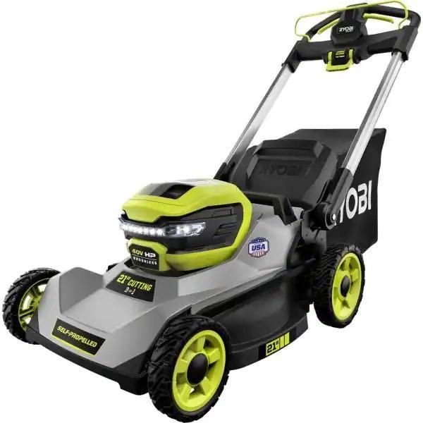 Image of Ryobi 40V 21-inch Brushless Expand-N-Go Lawn Mower