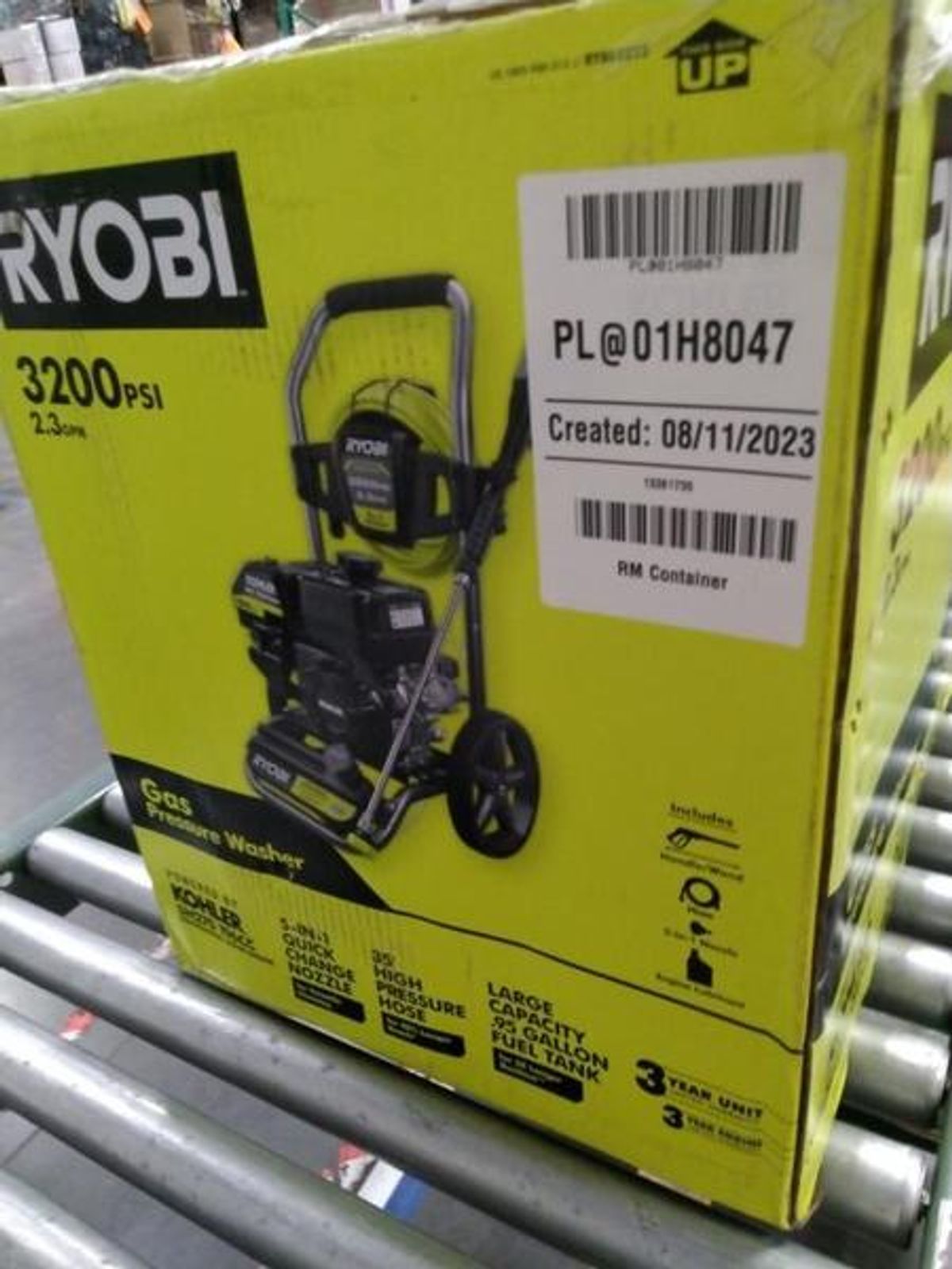 Ryobi - 3200 PSI KOHLER GAS PRESSURE WASHER with 15