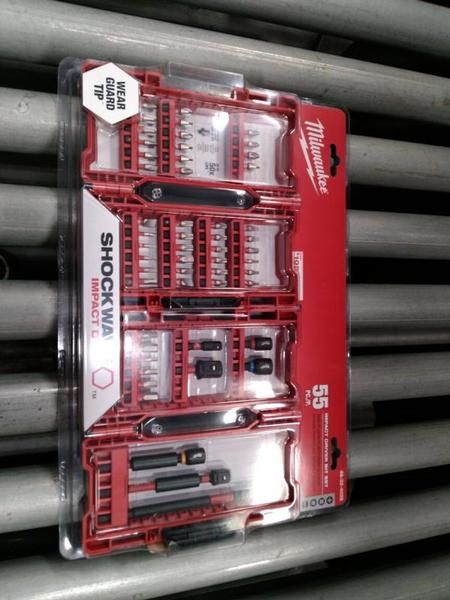 Milwaukee 55 piece impact driver set hot sale