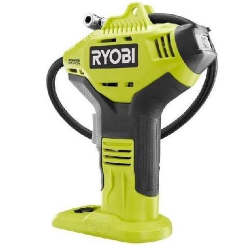 RYOBI ONE+ 18V Cordless High Pressure Inflator with Digital Gauge ...