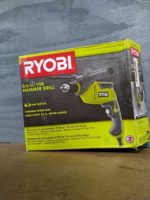 Ryobi vsr hammer online drill