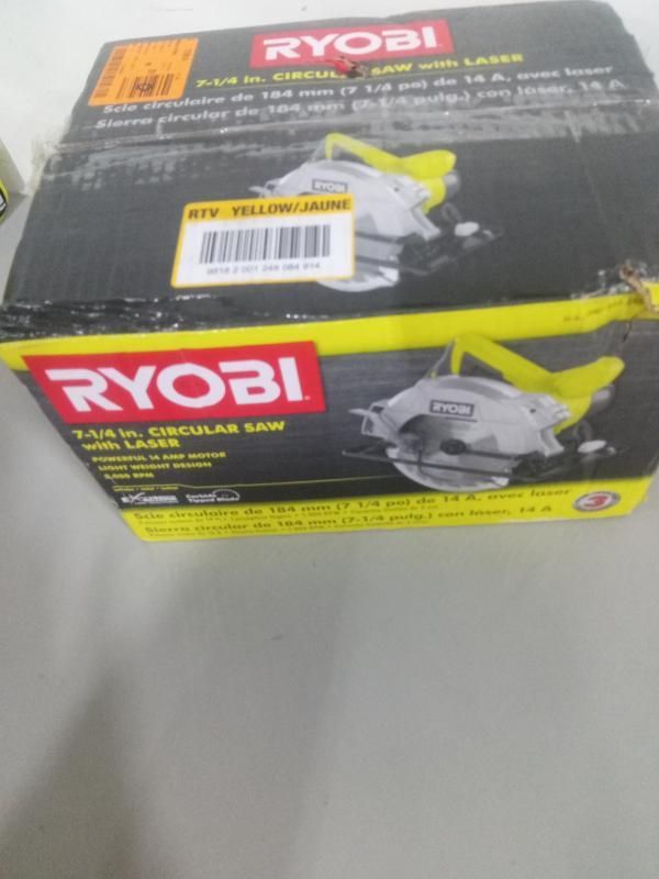 Ryobi 14 amp circular saw hot sale