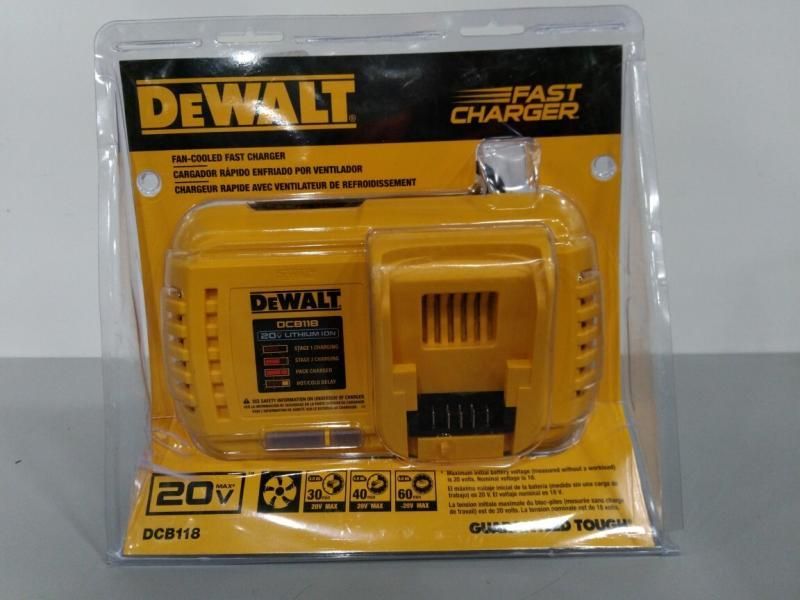 Dewalt fast charger fan not online working